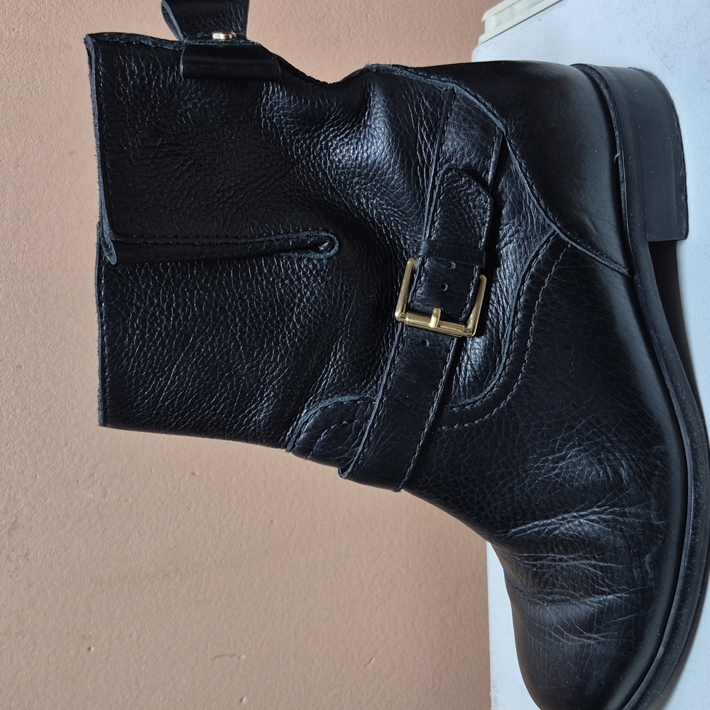 KATE SPADE- LEATHER ANKLE BOOTIES - Picture 3 of 9